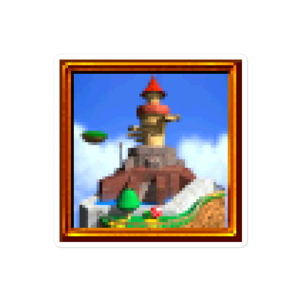 SM64 Paintings - Stickers